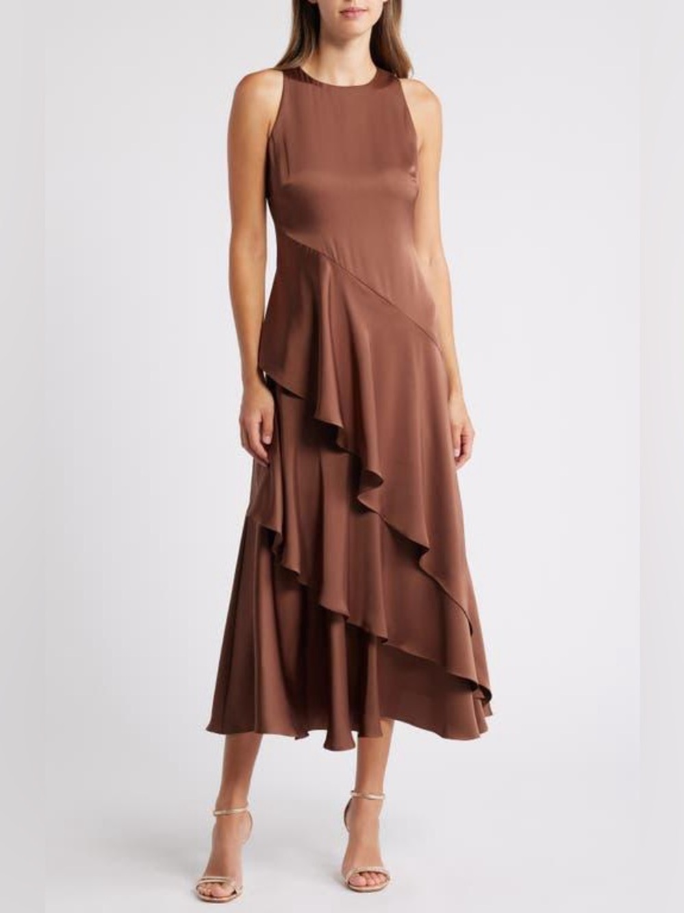 Parker The Angie Layered Ruffle Maxi Dress
